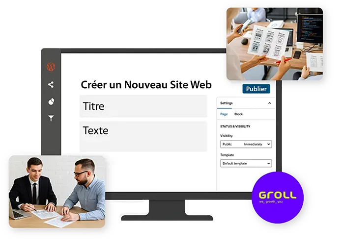 Immagine LP Groll alta conversione fr Siti web performanti creati da Groll Web Design per garantire risultati concreti e alta velocità.